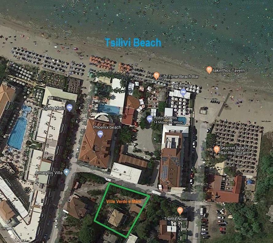 Verde e Mare Villa & Apartment Planos Exterior foto